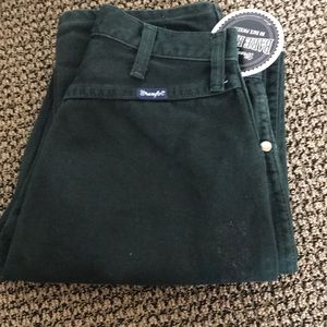 Straight leg wrangler jeans